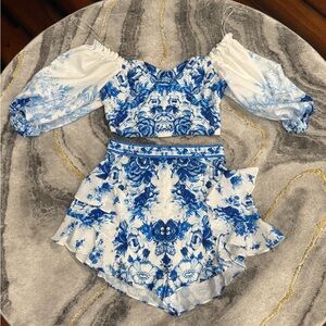 Crop top and Short Set! Boutique Set BNWOT